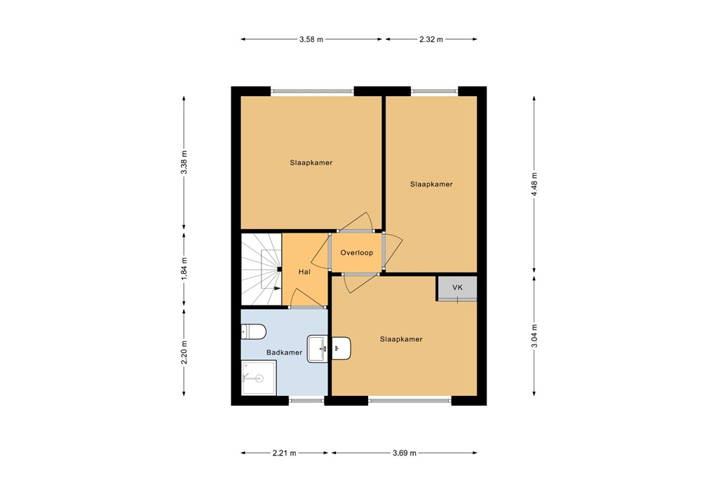 mediumsize floorplan